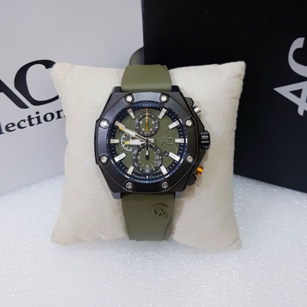ALEXANDRE CHRISTIE PRIA COLLECTION  AC 9601 HIJAU ORIGINAL