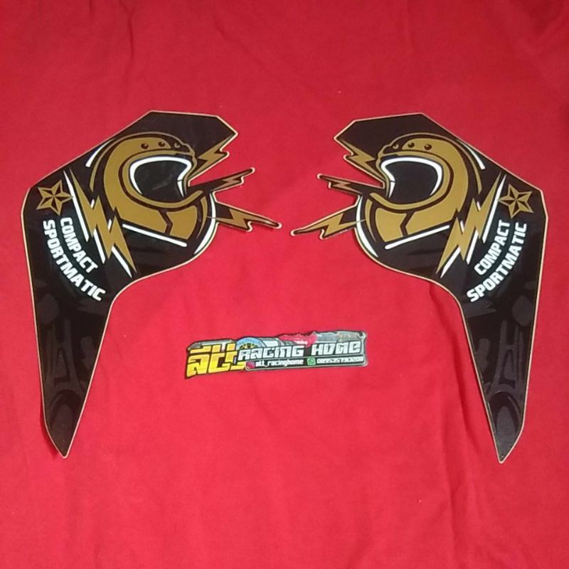 striping beat street 2019 stiker beat street 2019 depan