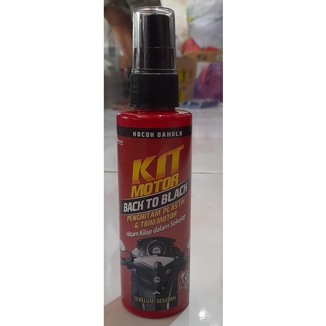 Kit Motor Back To Black Spray 115ml