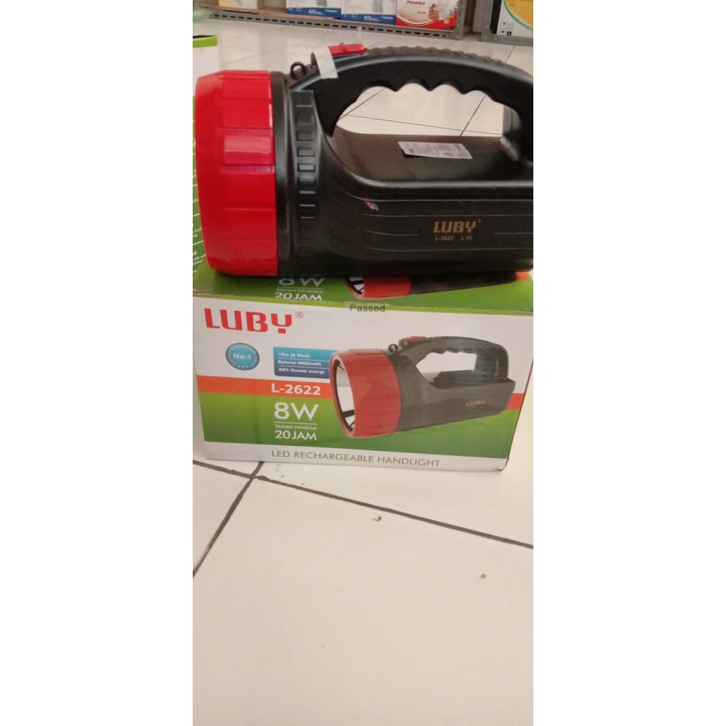 LAMPU SENTER LUBY L-2622 8W