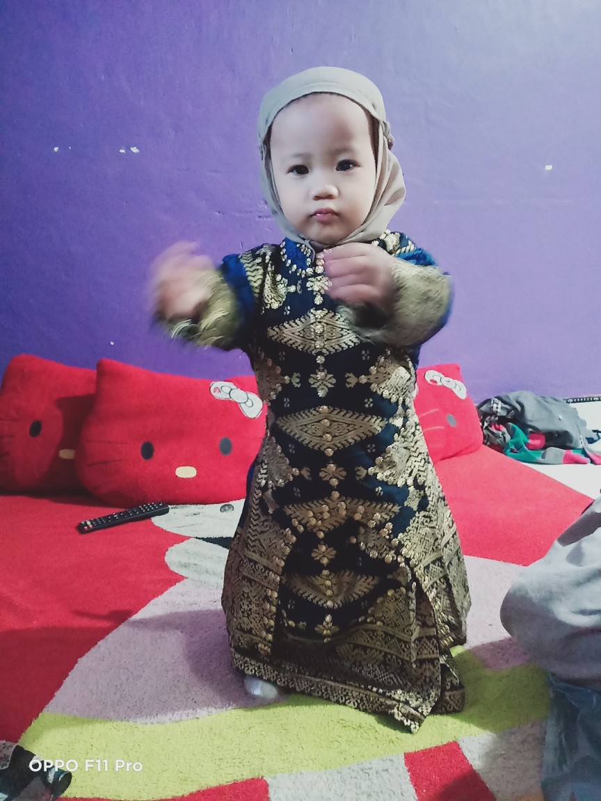 Tunik Songket Diandra Dan Malika Anak /kurung Batik Jupri Batik Couple