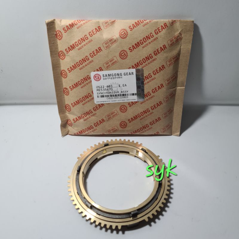 RING SYNCHRONIS ASSY PS125 NEW HDX 2&amp;3 ME535673 ORI SAMGONG made in KOREA