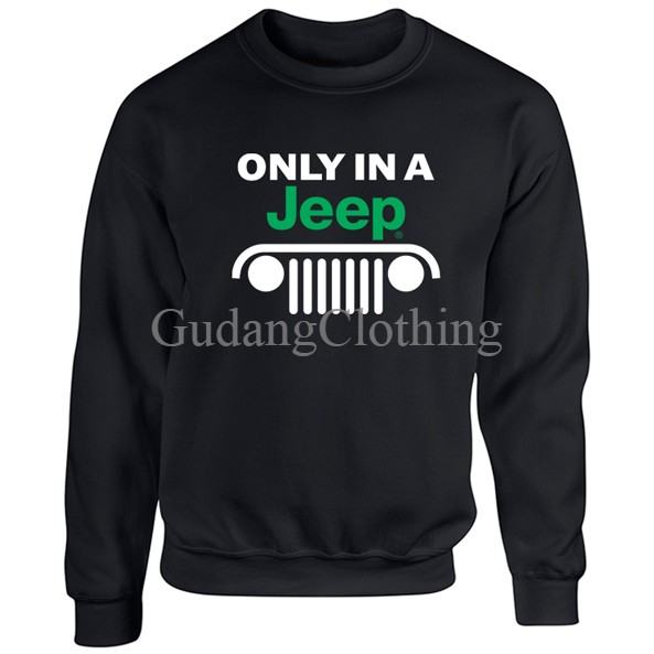 Sweater Crewneck Jeep Classic Sweater Oblong Jeep Classic Sweater Basic Jeep Classic