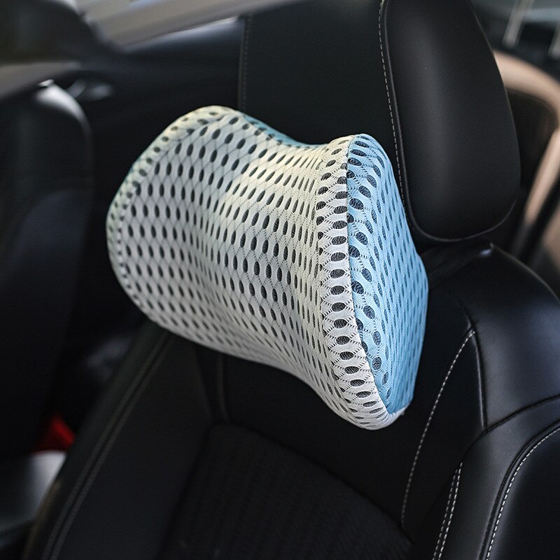 Bantal Sandaran Leher Kursi Mobil Kantor Kerja Lumbar 3D Memory Foam Original