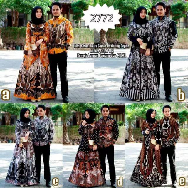 Grosir Rfb Couple Batik Termurah Kode 2772/sarimbit Batik qxpKn6bh8VwL13