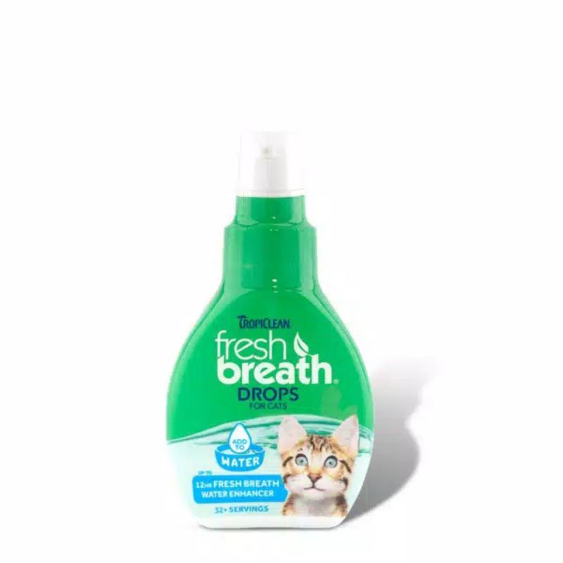 Tropiclean Fresh Breath Drops 65ml for Cat/Dog Penghilang Bau Mulut Anjing Kucing