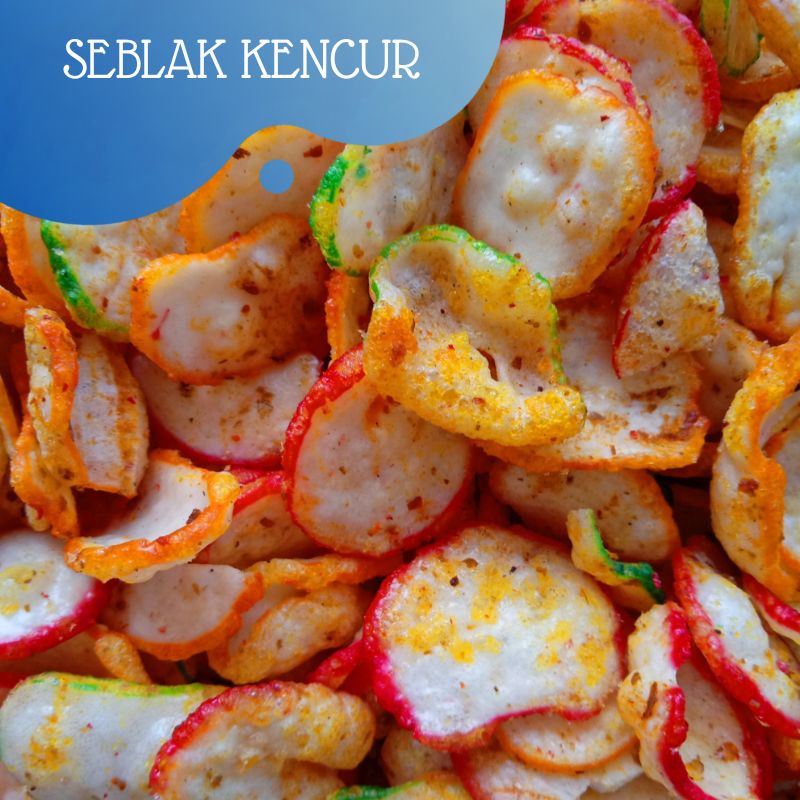 

Krupuk / seblak kencur pedas 250gr / camilan snack kiloan