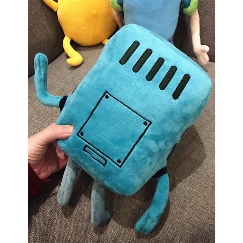 Boneka Finn Jake BMO Bahan Plush Ukuran 28-42cm Untuk Hadiah Anak