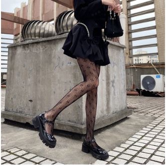 Pantyhose Jala Jaring Mesh Motif Wajik Cosplay Gothic Kaos Kaki Stocking