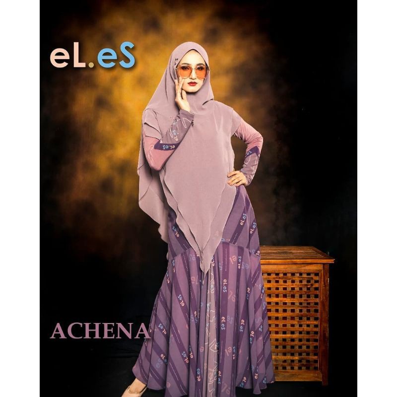 Achena Set Syar'i by Lina Sukijo | eL eS
