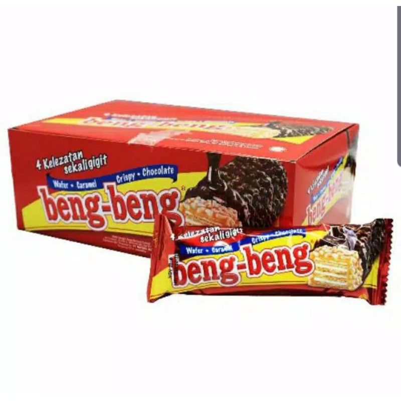 

Beng beng Wafer Caramel Crispy Chocolate isi 20pcs