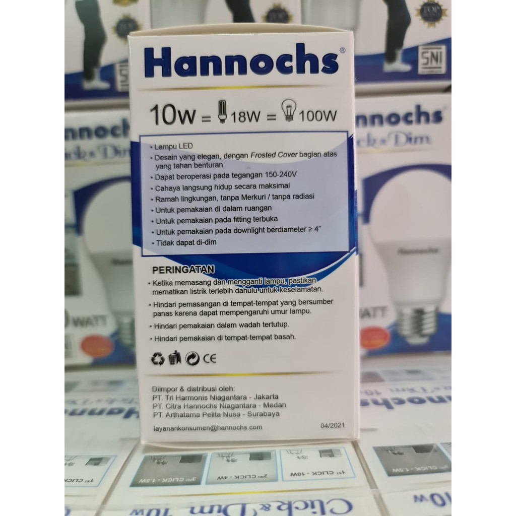 HANNOCHS LED Click &amp; Dim 11 Watt