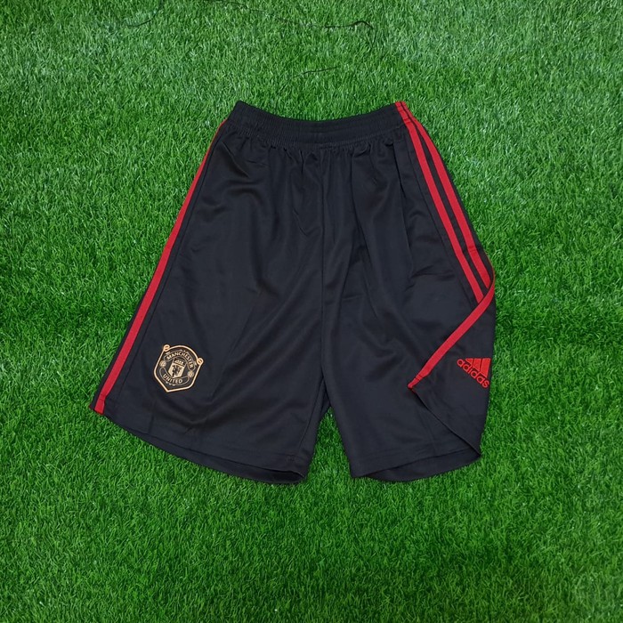 Celana Bola Manchester United Home Hitam 2019/2020    grade