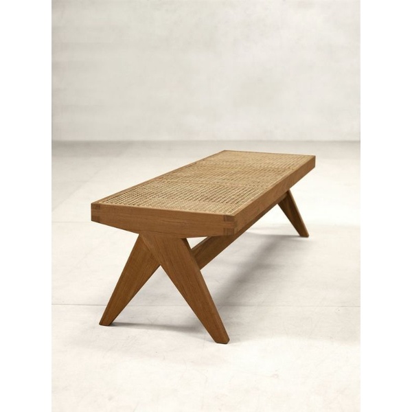 Kursi Bangku Panjang / Bangku Kayu Jati / Bangku Rotan