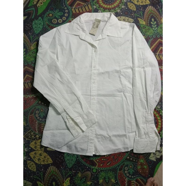 Blus Katun Putih
