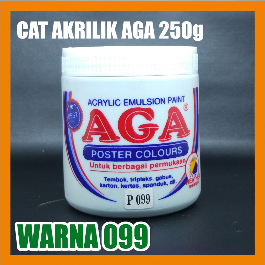 

Cat Akrilik AGA Warna 099 250g