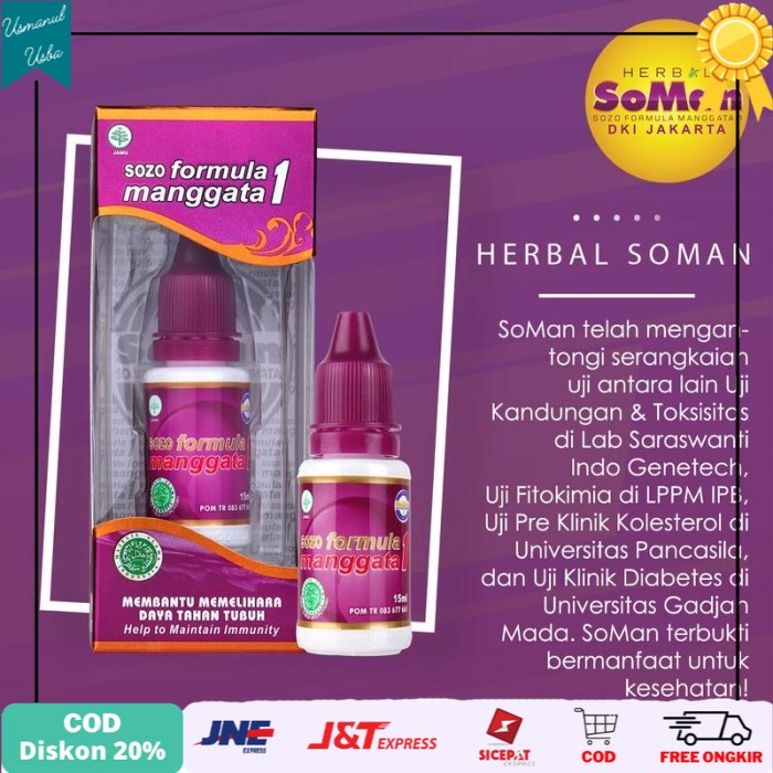 

◾COD◾ Soman Asli Obat Diabetes Herbal - terpercaya - termurah