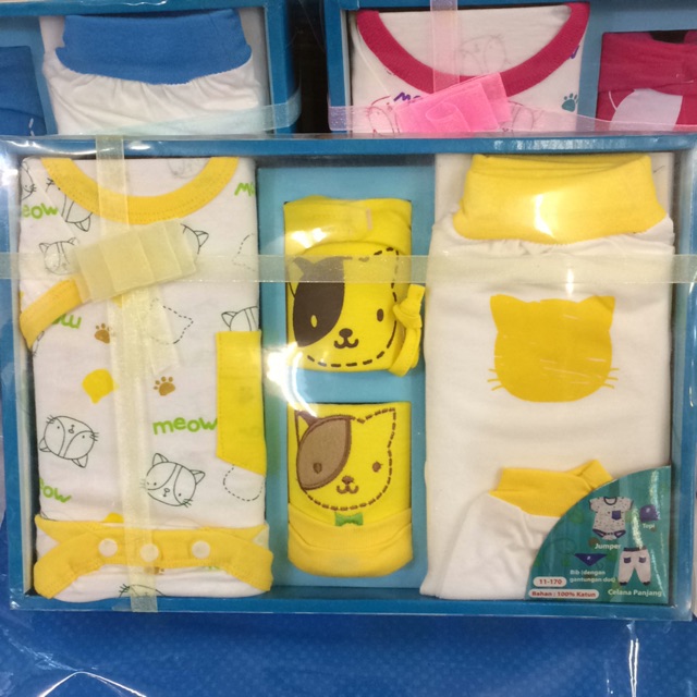 Kiddy 11170 babyset jumper kado lahiran baju set bayi