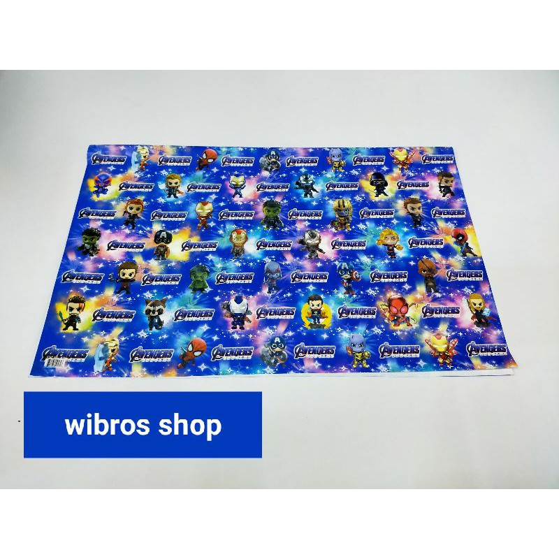 

Kertas Kado/Bungkus Kado Karakter anak