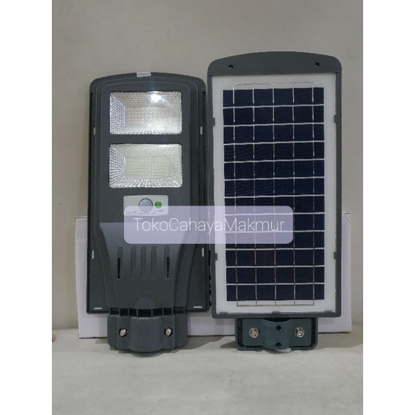 Lampu Jalan PJU Led Solar Cell+Sensor 60w 60watt Broadway Tenaga Surya