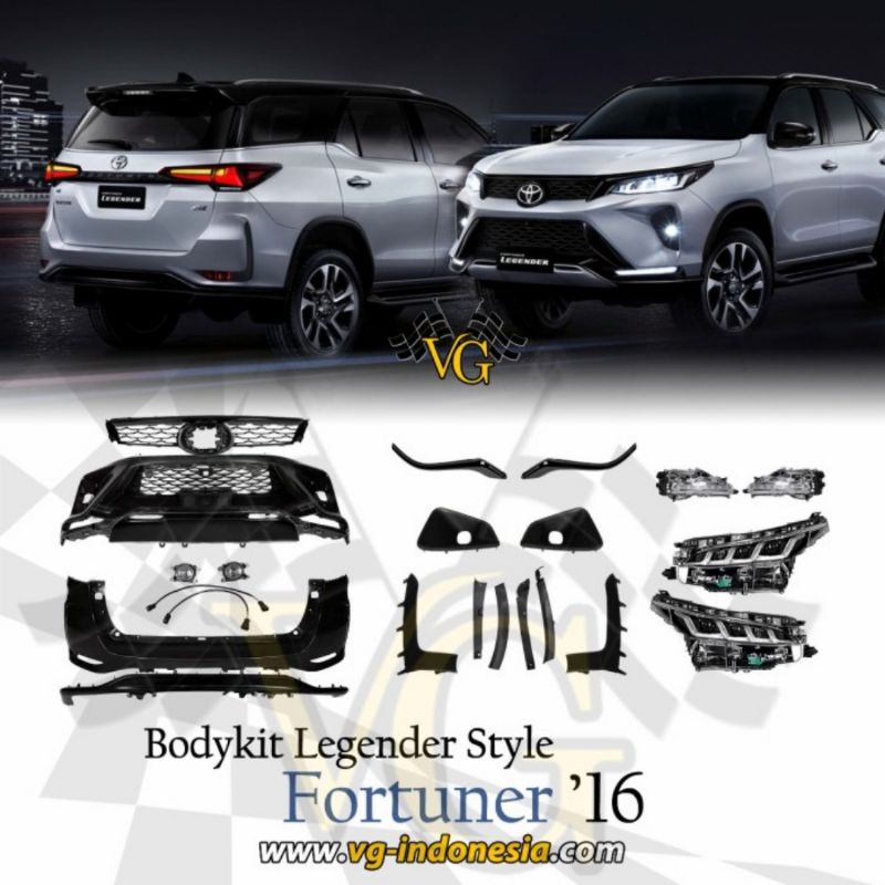Bodykit fortuner legender