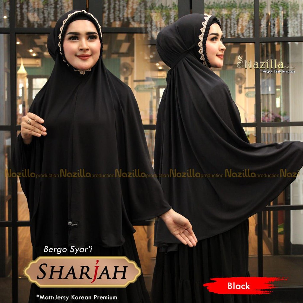 HIJAB INSTANT SHARJAH MASKER ORI AZZAHRA