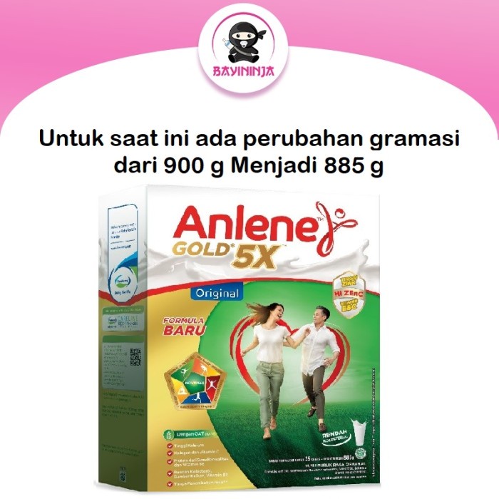 

Anlene Gold Plus Original Susu Box 900 G 077