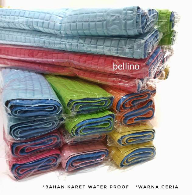 Perlak Bayi / Perlak Karet Waterproof untuk ompol / matras perlak baby Motif Water Proof By Belbra