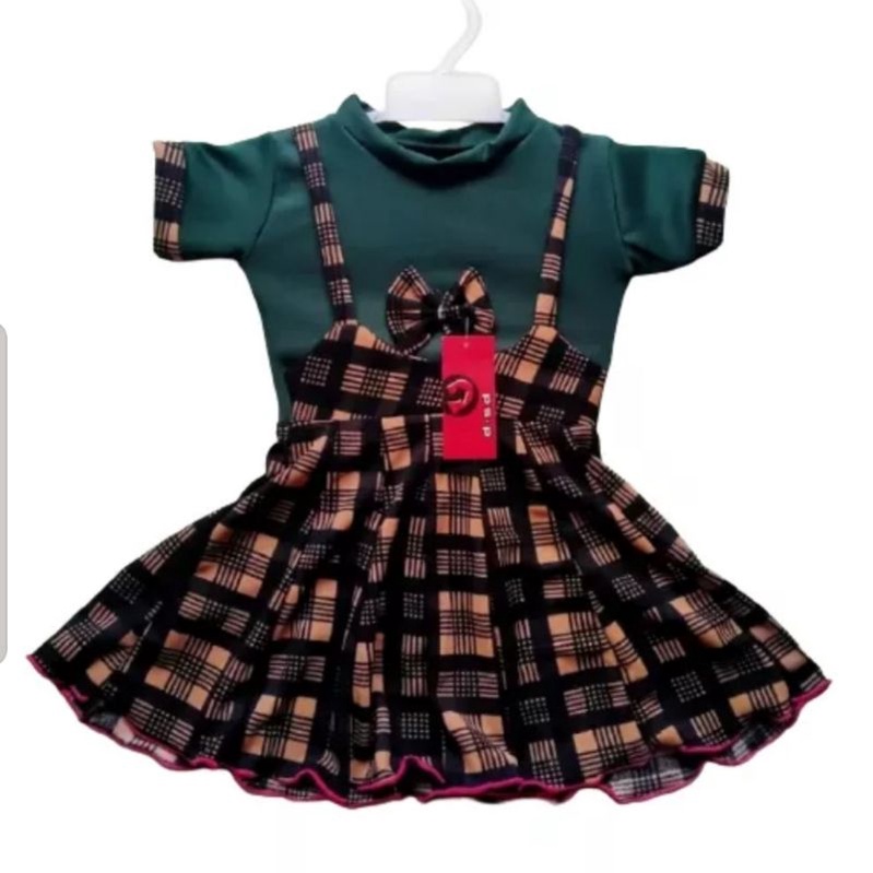 Dress Anak Model Kodok Murah/ Baju Kodok Anak Kekinian