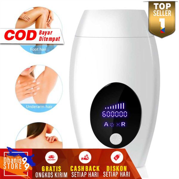 IPL Laser Epilator Permanent Hair Removal Alat Penghilang Bulu Tangan Kaki Cukur Rambut Multifungsi