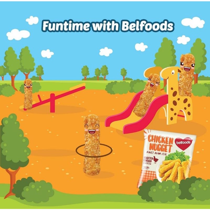 # FSFF # [instan] Belfoods Chicken Nugget 170g
