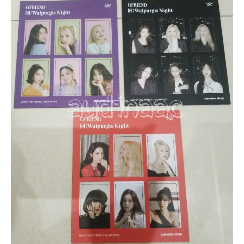 [READY STOCK] GFRIEND WALPURGIS NIGHT ALBUM POB MAGNET