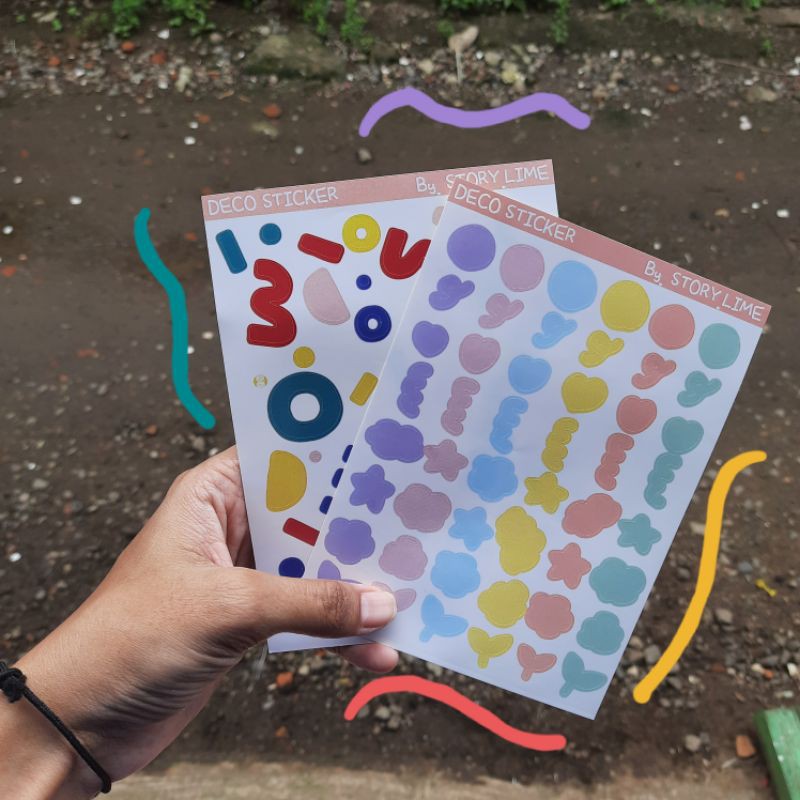 Sticker Deco Confetti