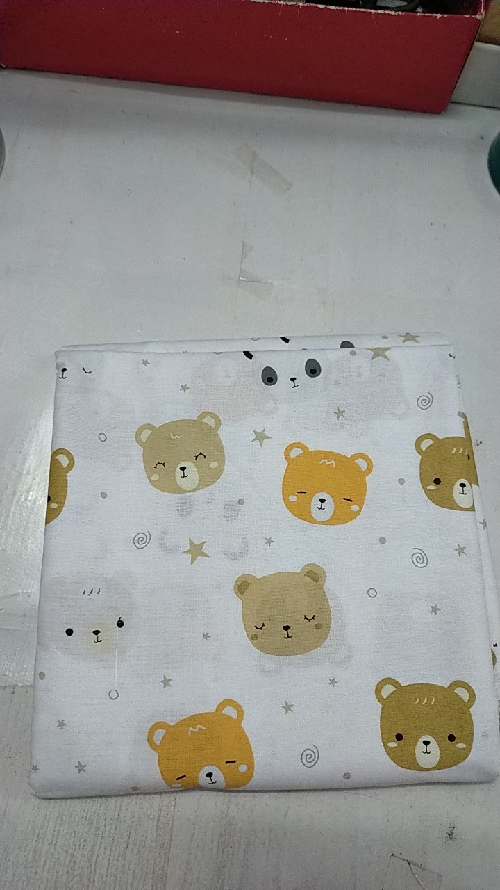 Bear Smile - Kain Sprei Katun Lokal Meteran