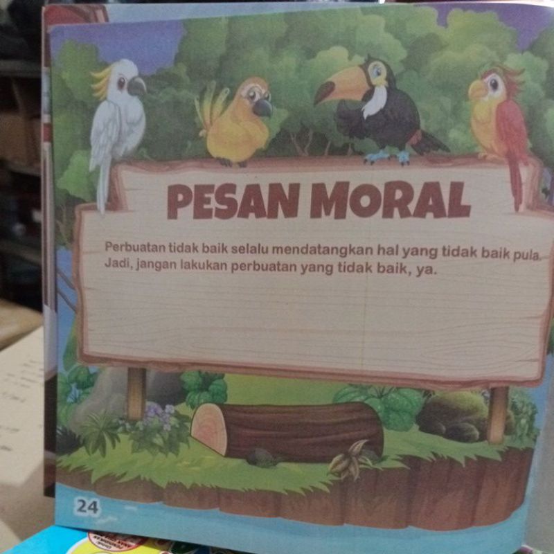 Buku Seri Petualangan Kancil Tidak Mencuri (19×19cm)