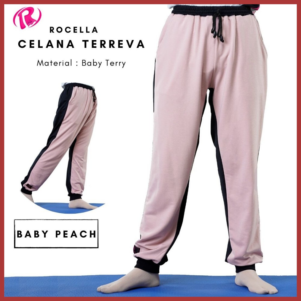  Celana  Olahraga Muslimah Model Jogger  Rocella Celana  