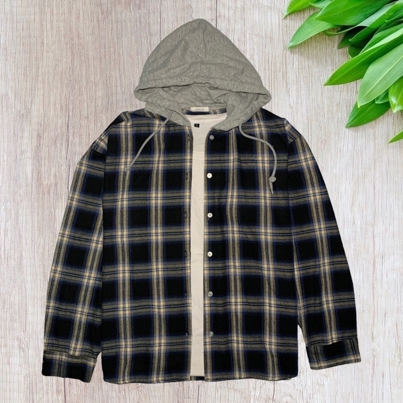 COMME CA Veterano Flannel Hoodie