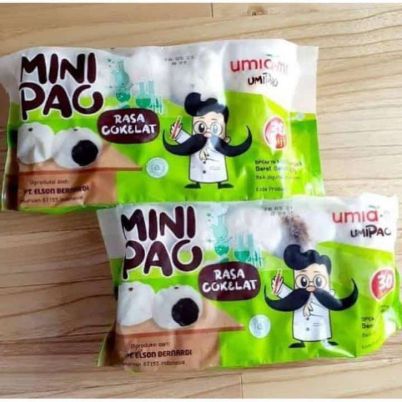 

Minipao rasa coklat isi 30