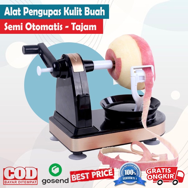 Alat Pengupas Kulit Buah Otomatis Apel Pir Kiwi Alpukat Multifungsi