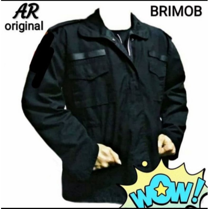 Jaket Hitam Brimob AR Exclusive