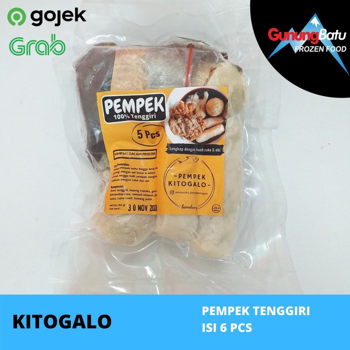 

KITOGALO PEMPEK TENGGIRI 160 GRAM