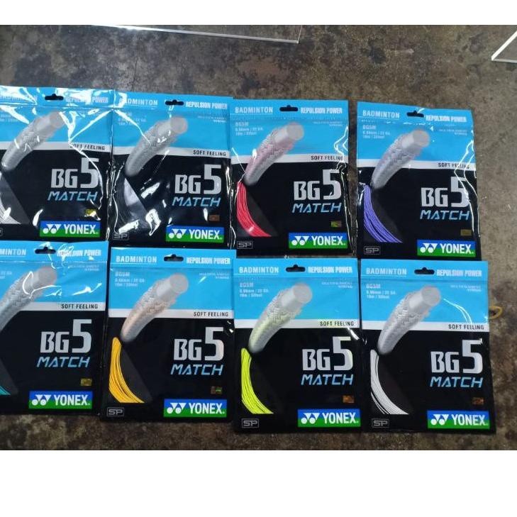 Paling Diminati.. Senar Badminton Yonex Match 5 Senar Yonex BG 5 Senar Yonex BG 5 Match Yonex BG5