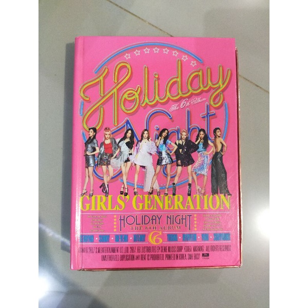 [ALBUM + PC] Album SNSD - Holiday Night (Holiday Ver.)