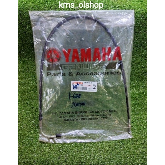 Kabel Gas Yamaha Scorpio Lama Asli 5BP-F6311-00