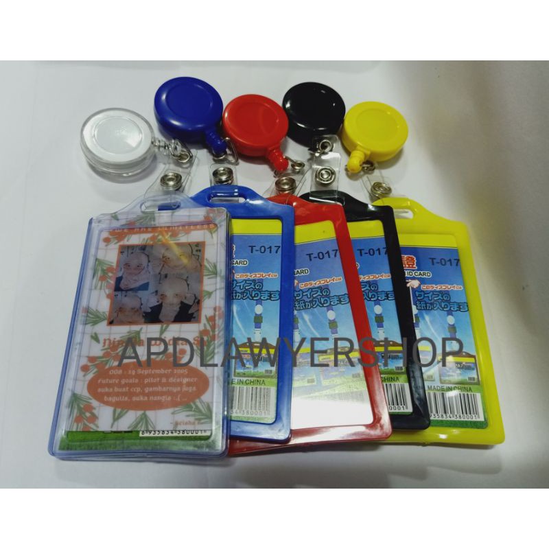 

YOYO ID CARD POLOS PLUS CASE CASING KARET PORTRAIT 2 SISI