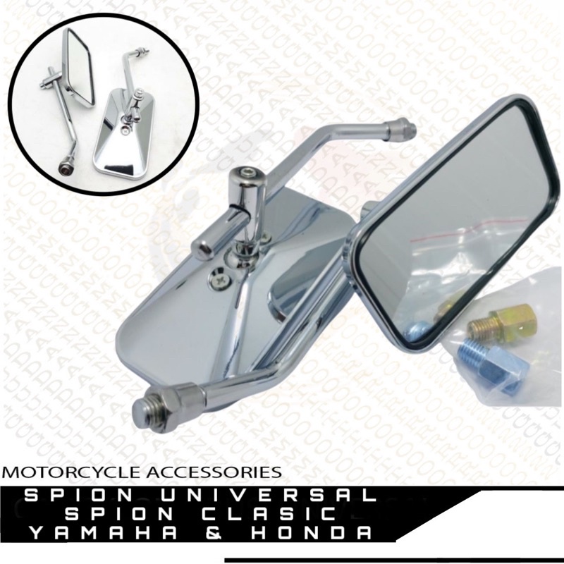 spion clasic universal|spion kotak crome|spion honda|spion yamaha