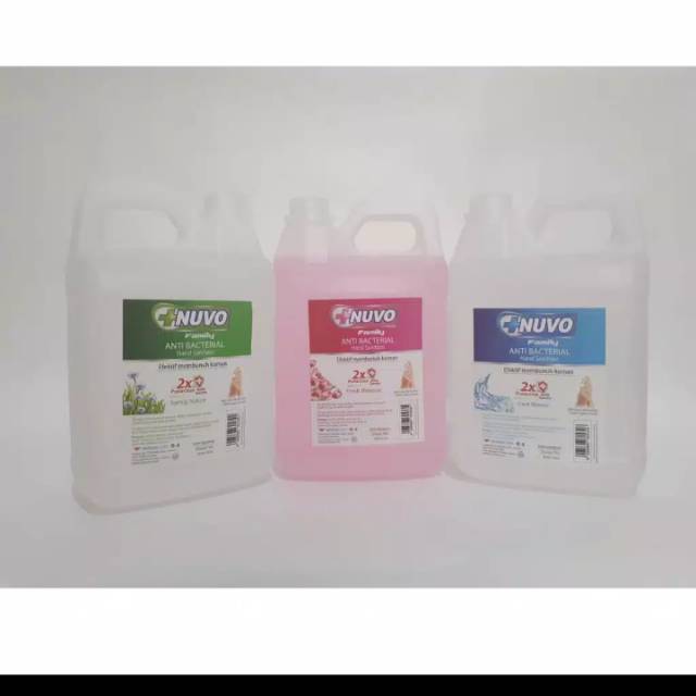 Hand sanitizer nuvo 4 liter