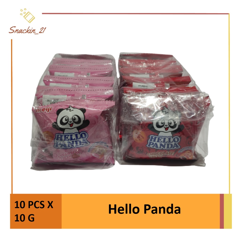 

Biskuit Hello Panda (1 Renceng Isi 10 pcs x 10 gr)