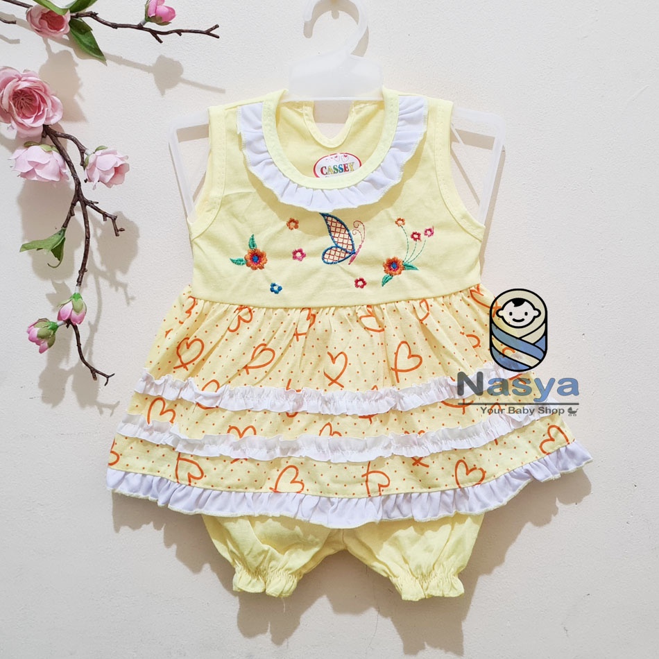 [N-062] Baju Bayi Perempuan Murah motif hewan dan bunga