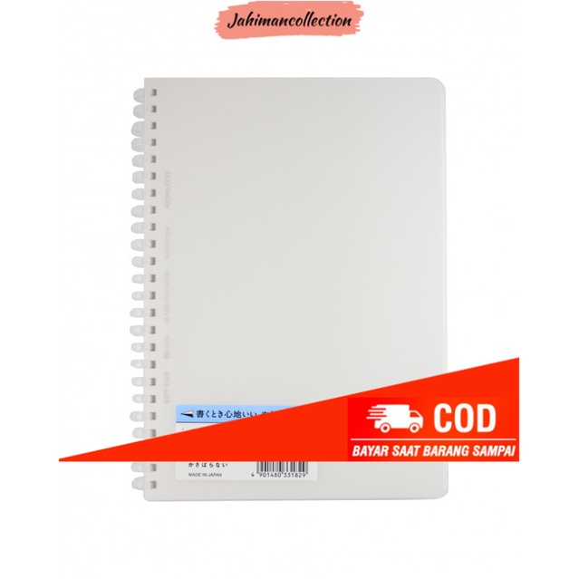 

✨ BISA COD ✨ Kokuyo Notebook Soft Ring S-S5V38WT-T A55 DOTTED Paper